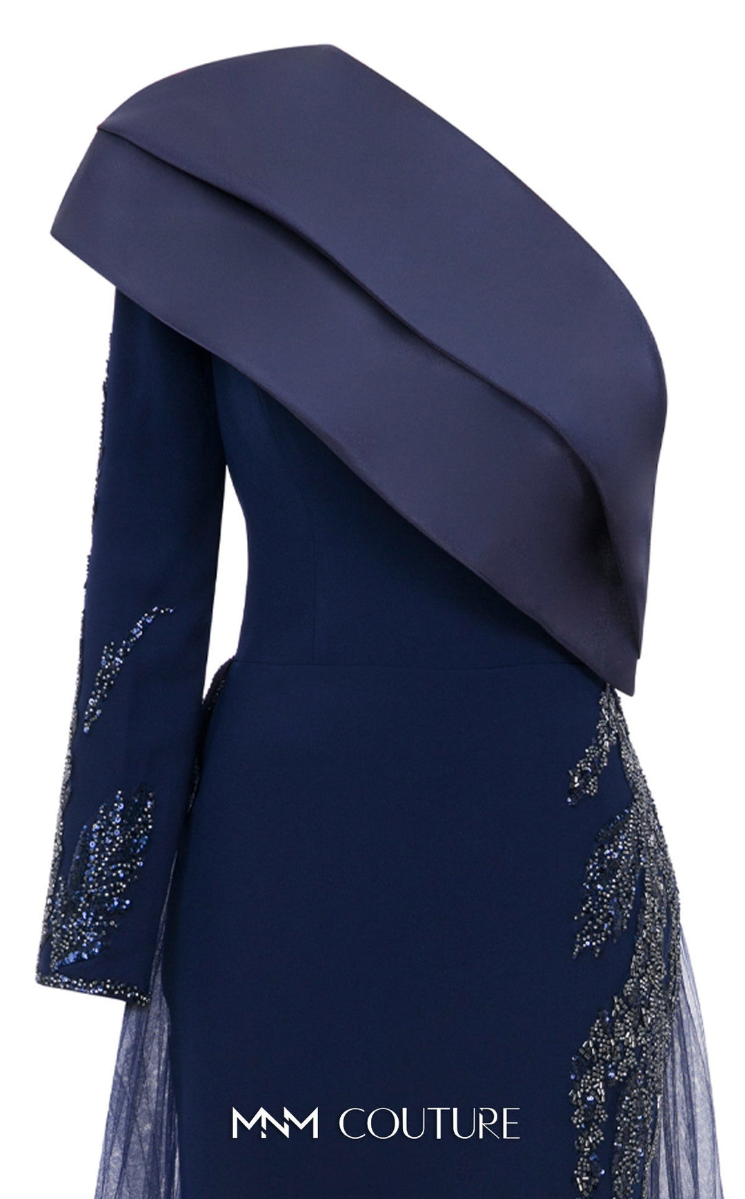 MNM Couture Style B1125 - A Graceful Cascade of Green Elegance - FOSTANI.com