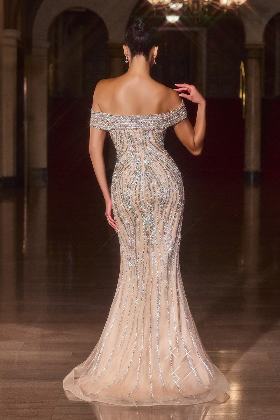 Ladivine CD674 Dress - FOSTANI.com
