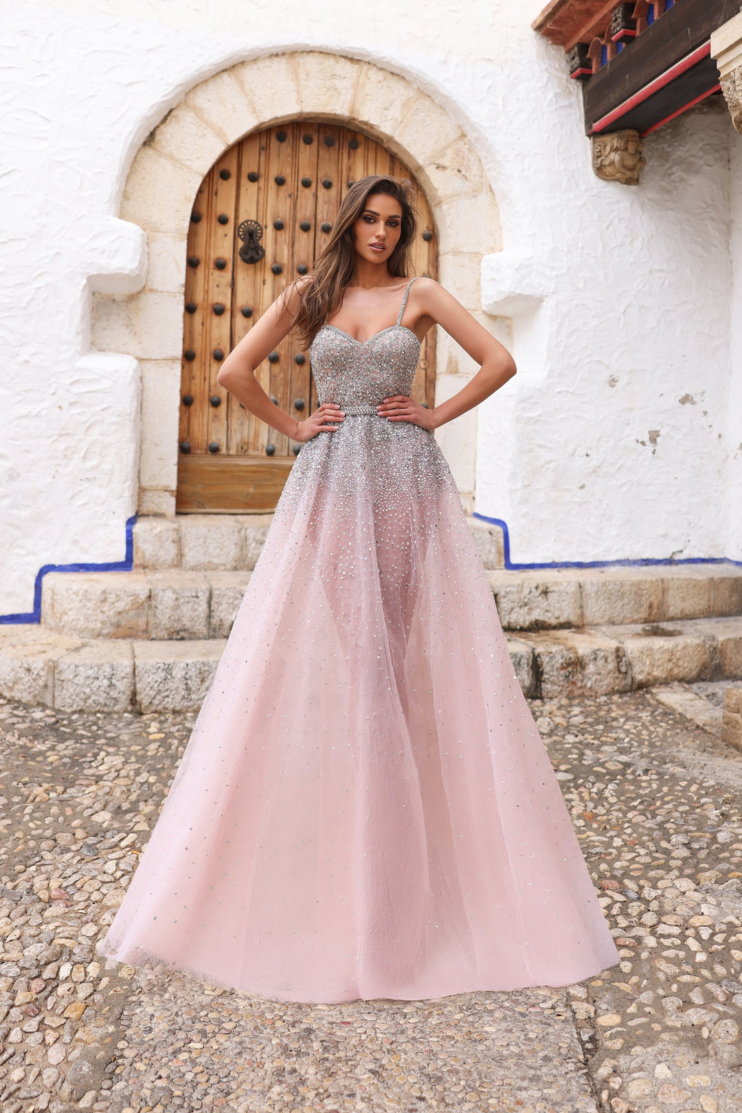 Chic and Holland AR330281 Dress Baby Pink / 16 Chic and Holland AR330281 Dress Baby Pink / 16