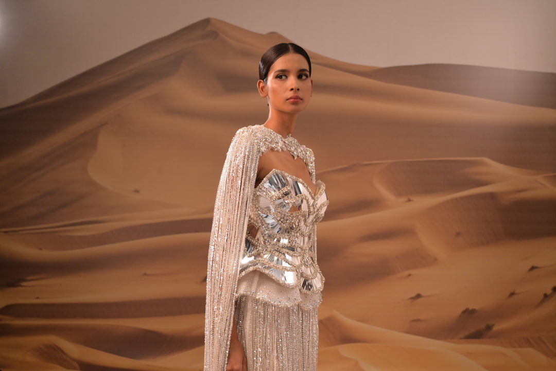 Linh Nga LMBCT349 Dress - FOSTANI.com