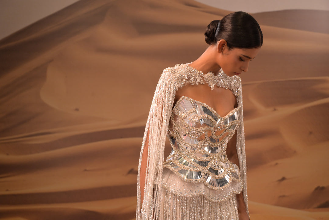 Linh Nga LMBCT349 Dress - FOSTANI.com