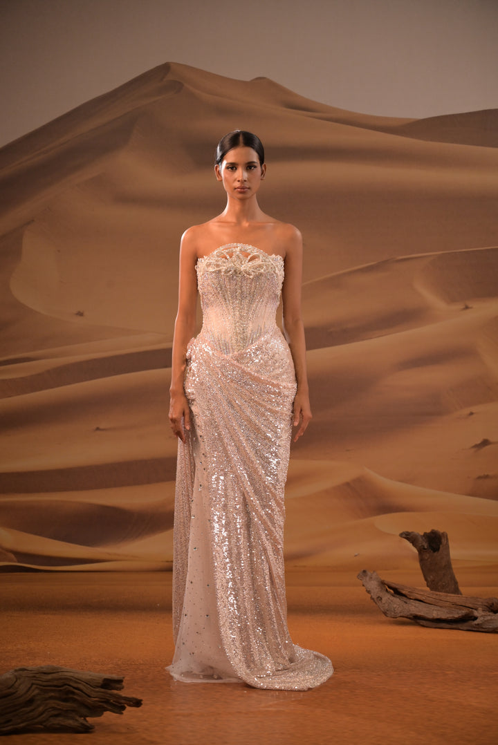 Linh Nga LMBCT359 Dress - FOSTANI.com