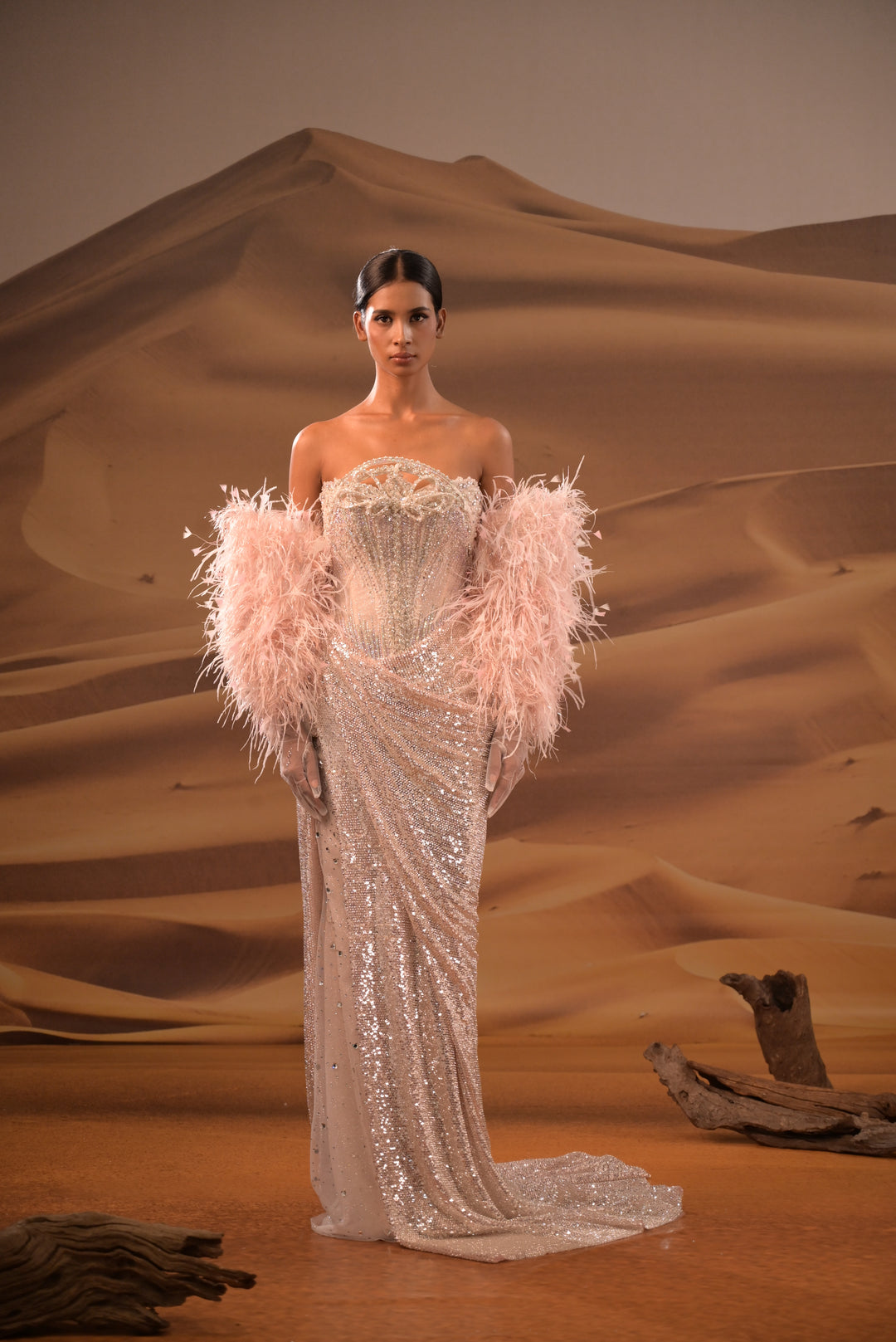 Linh Nga LMBCT359 Dress - FOSTANI.com