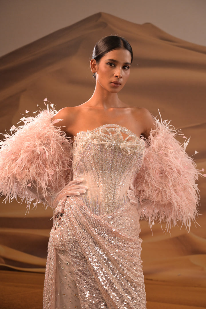 Linh Nga LMBCT359 Dress - FOSTANI.com