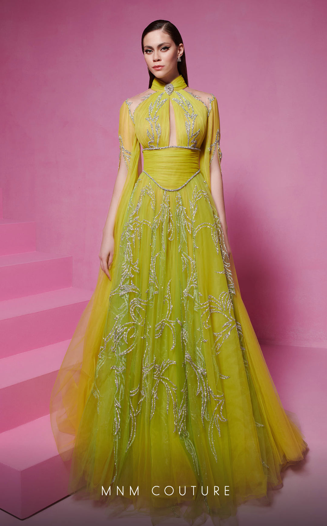 FOUAD SARKIS F02844 DRESS OLIVE / 6 FOUAD SARKIS F02844 DRESS OLIVE / 6