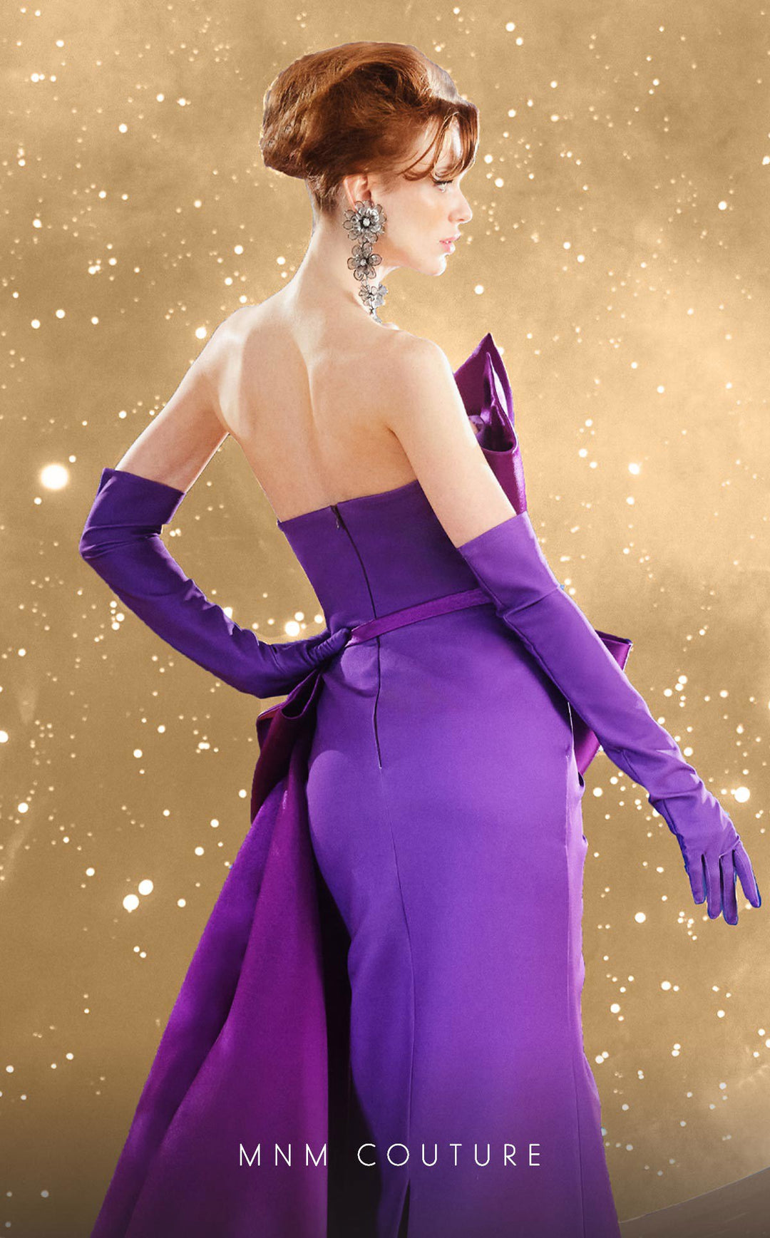 Fouad Sarkis Aqua Formal Long Dress | MNM Couture PURPLE / 14 Fouad Sarkis Aqua Formal Long Dress | MNM Couture PURPLE / 14
