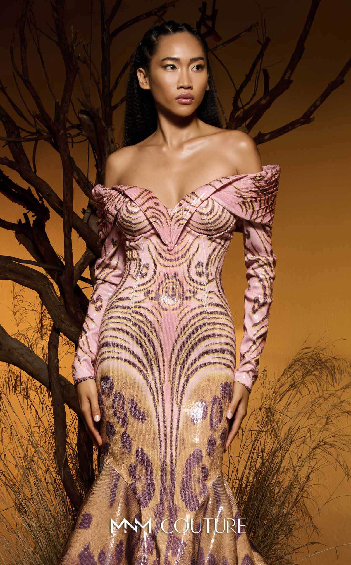 Fouad Sarkis F02973 Straight-Across Sleeveless Corset Bodice