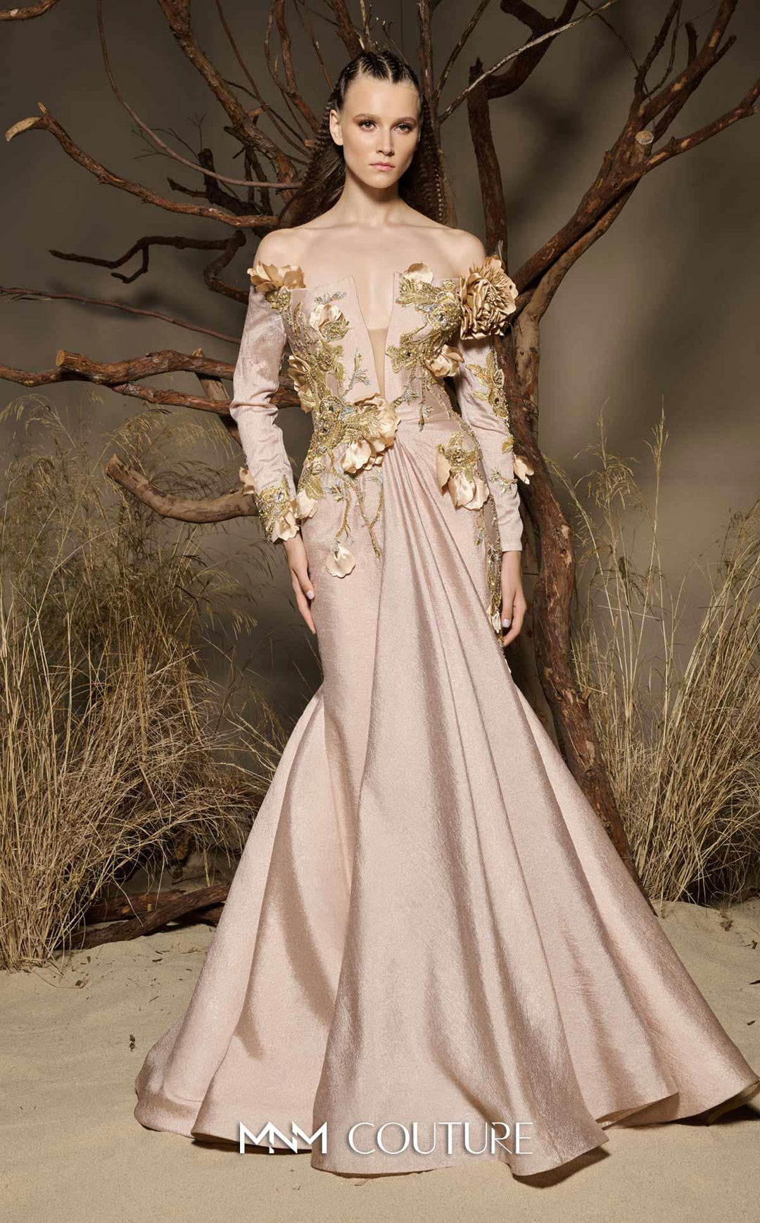 mm couture evening dresses MNM Couture N0672 Evening Dress
