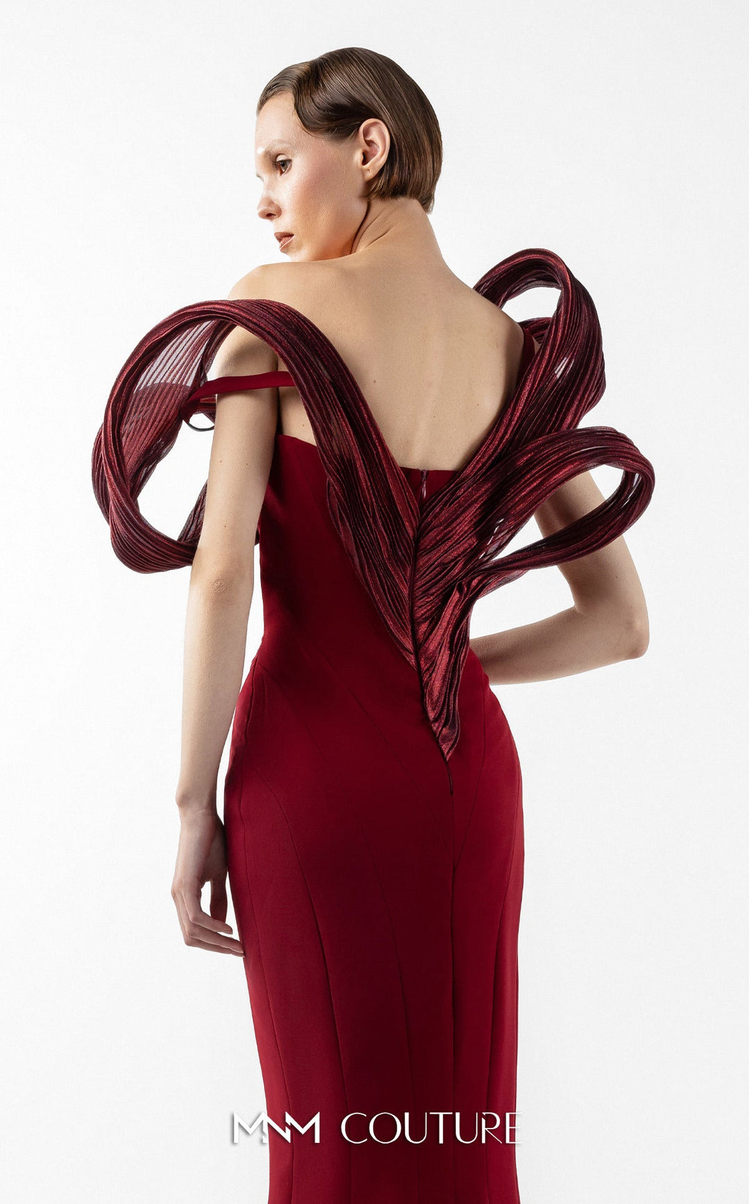 Gaby Charbachy G2009 Off-the-Shoulder Trumpet Mermaid Couture Dress