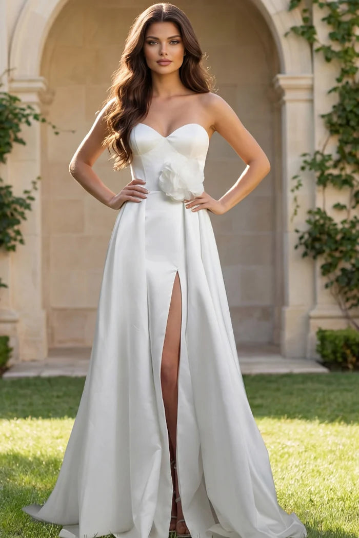 corset sweetheart neckline wedding dress 1441