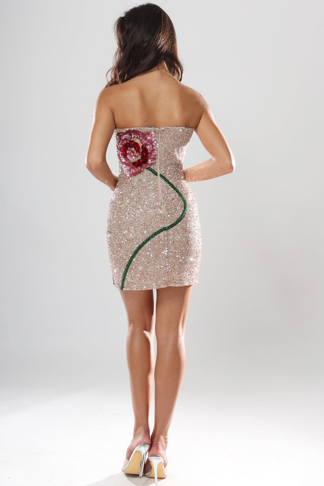 Jovani 51725 Strapless Sleeveless Structured Homecoming Dress
