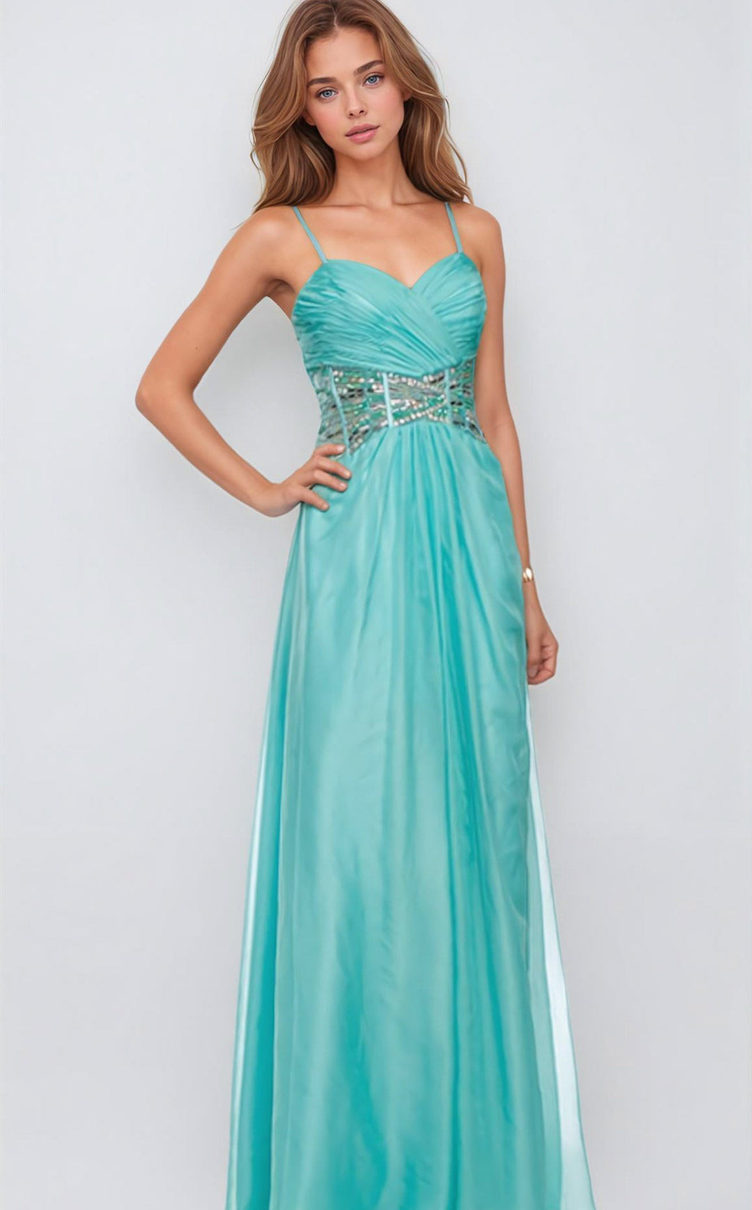 Juliet 550 Prom Dress - Jade | NewYorkDress Juliet 550 Prom Dress - Jade | NewYorkDress