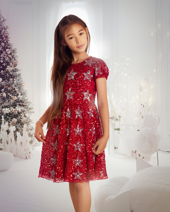 ALETA KIDS1010 DRESS - FOSTANI