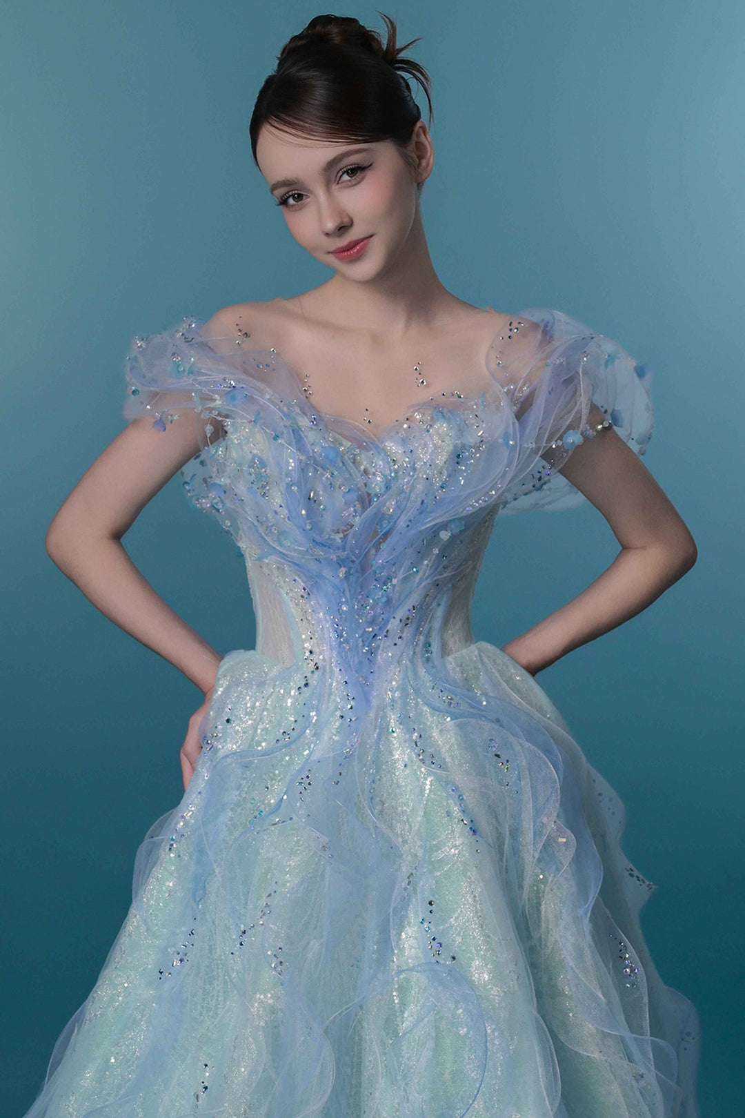 Linh Nga LMBAT267 Dress - FOSTANI.com