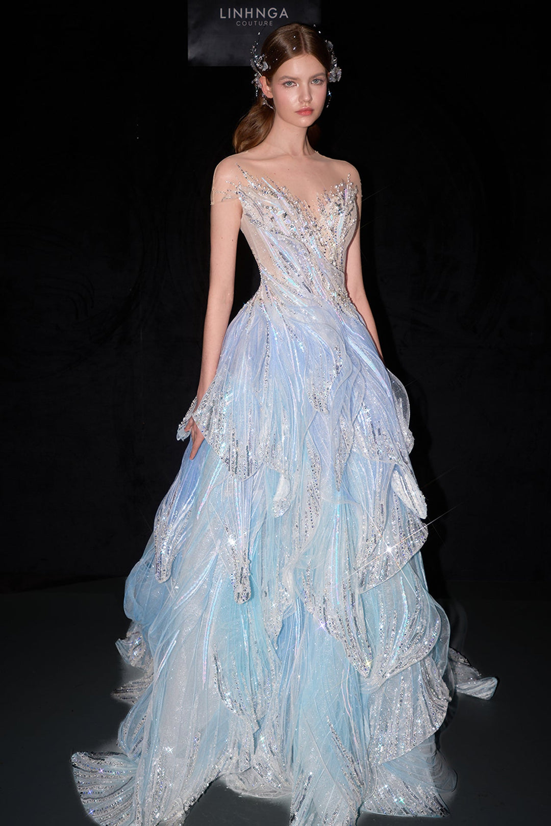 Linh Nga LMBAT270 Dress - FOSTANI.com