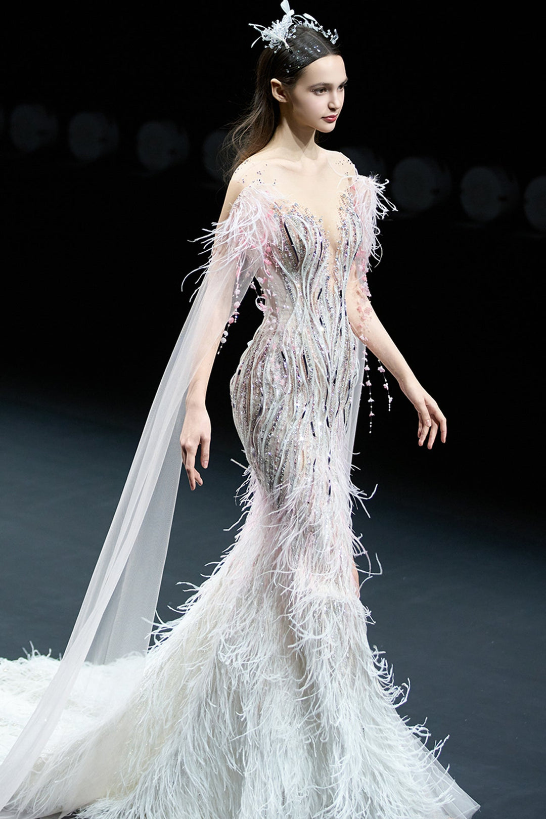 Linh Nga LMBCT367 Dress - FOSTANI.com