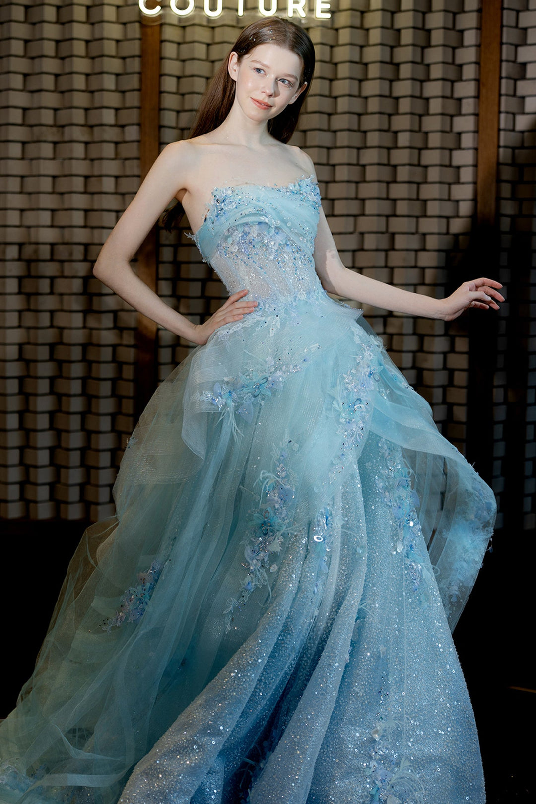 Linh Nga LT571 Dress - FOSTANI.com