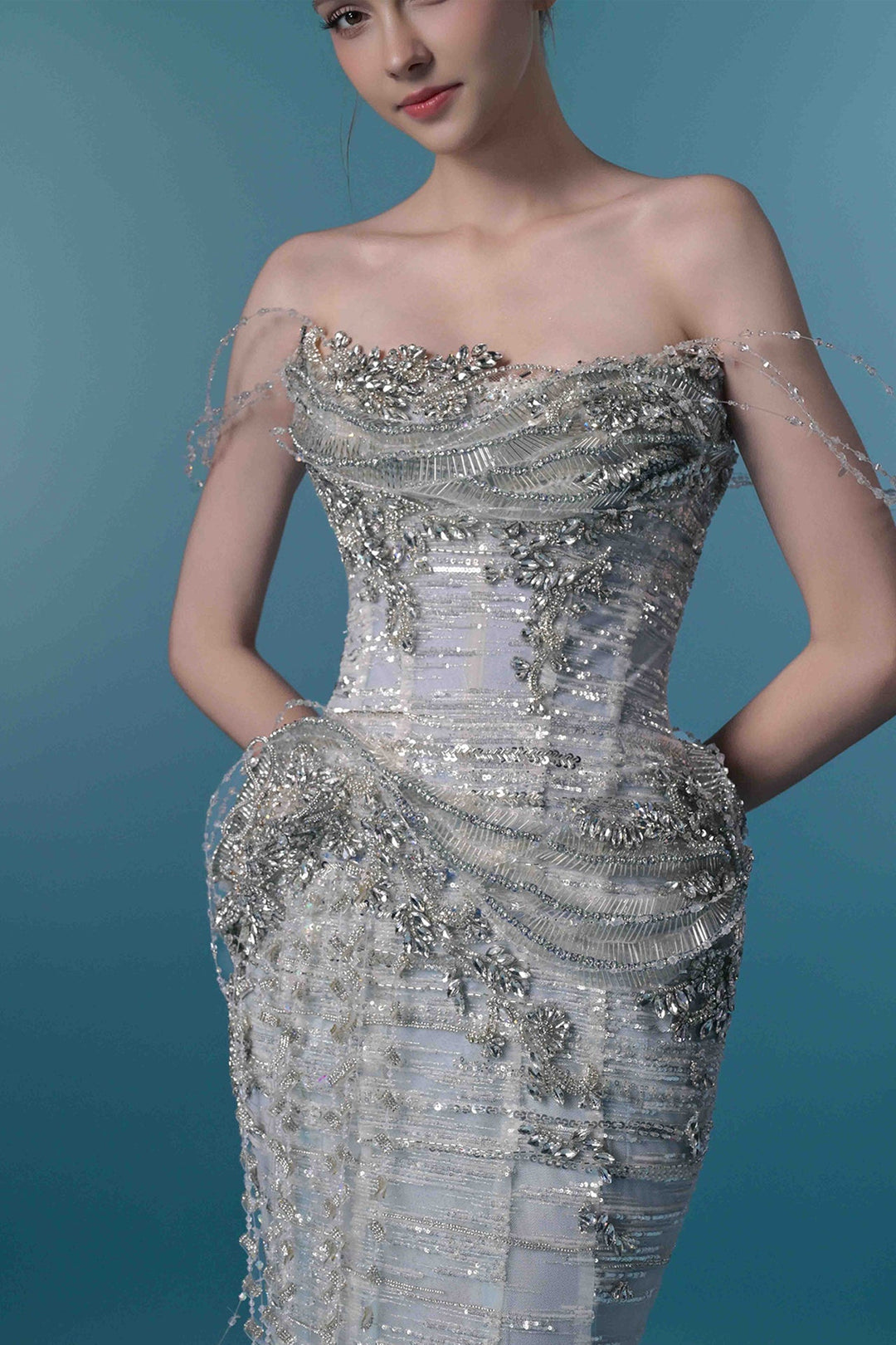 Linh Nga LXBCT192 Dress - FOSTANI.com
