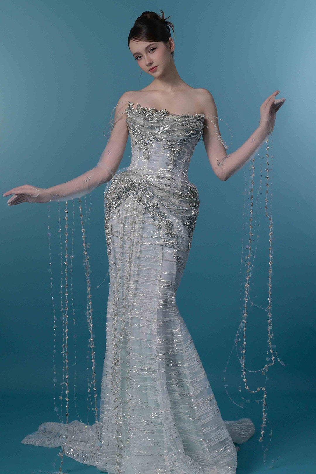Linh Nga LXBCT192 Dress - FOSTANI.com
