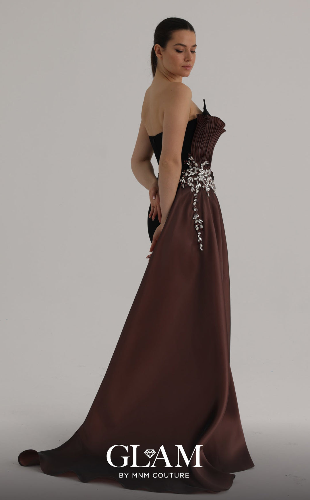 MNM O07862 Sweetheart Sleeveless Mermaid Couture Dress