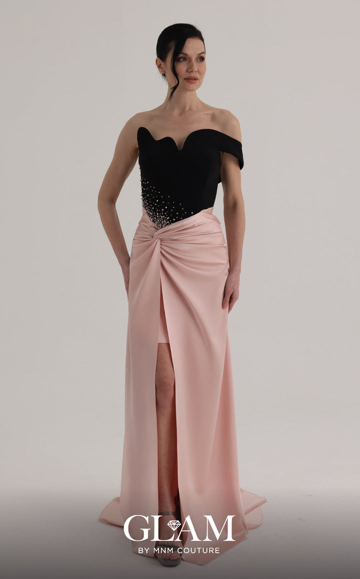 MNM Couture O07870 Sweetheart Strapless Couture Dress