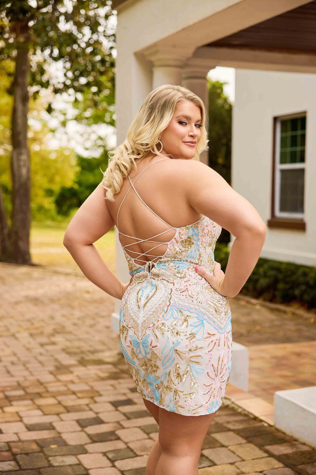 Primavera 14090 Dress - FOSTANI.com