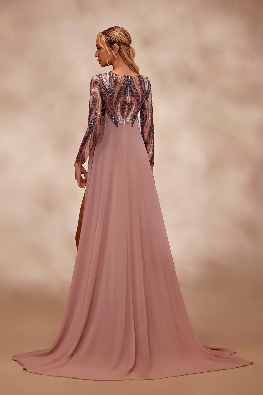 couture evening dress Edward Arsouni Couture 1013 Dress
