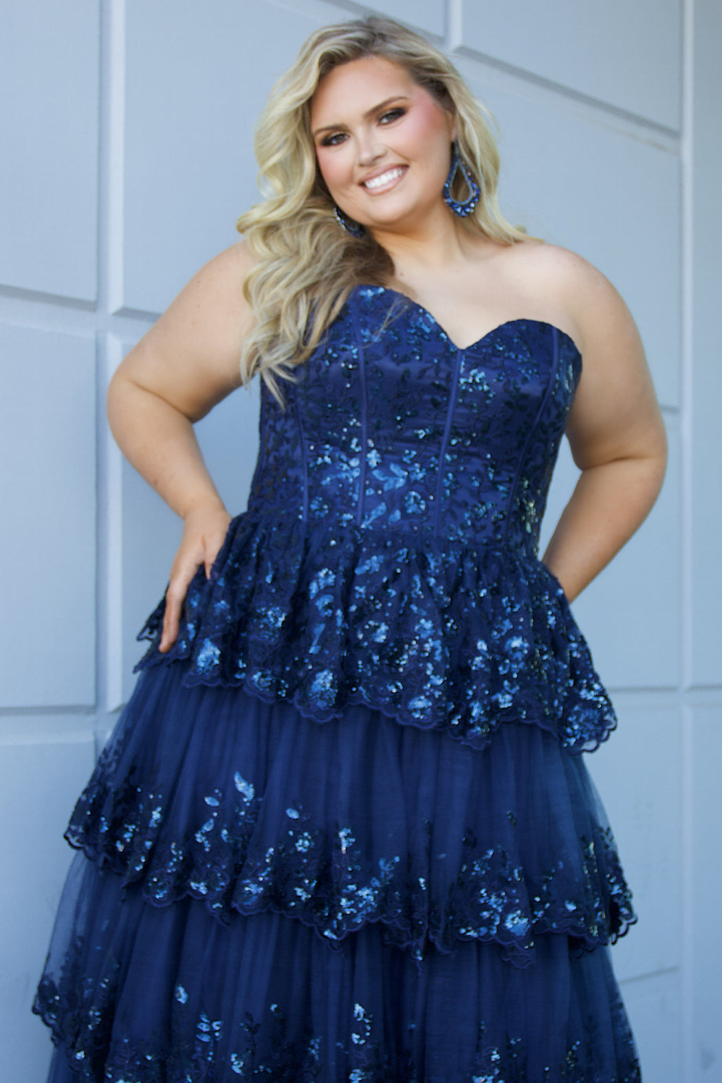 Sydney's Closet sc7398 Dress - FOSTANI.com
