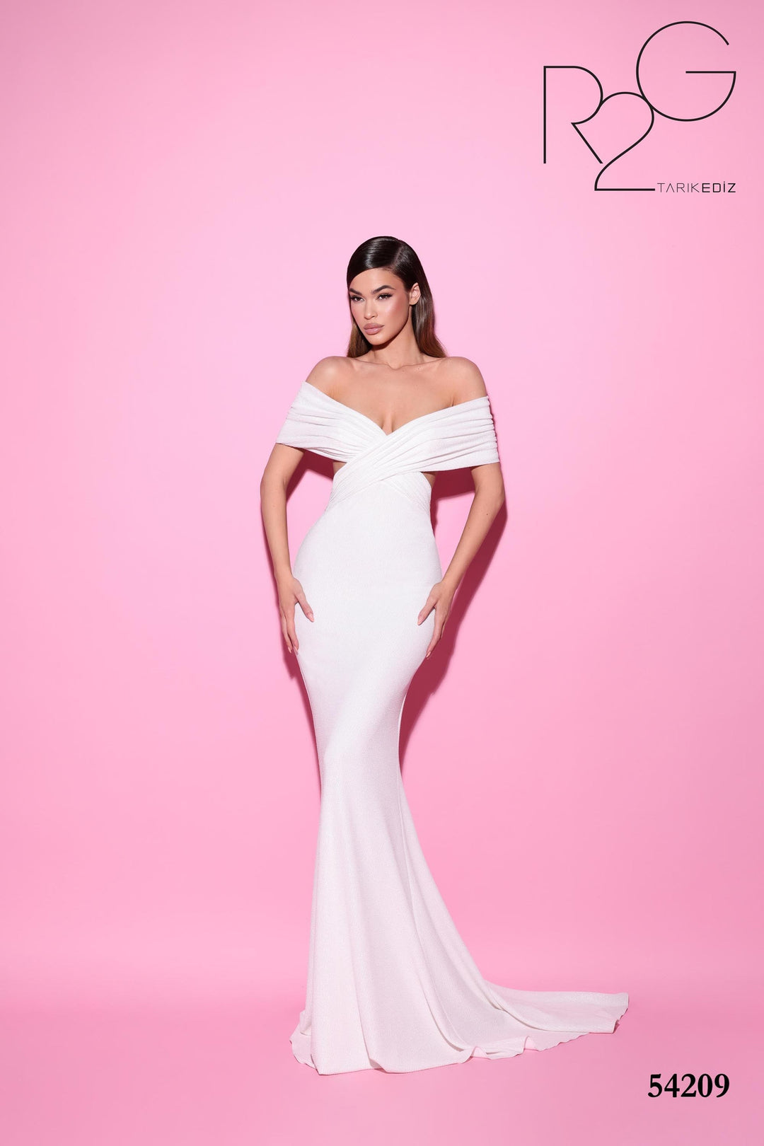 tarik ediz mermaid dress 54068 RG2 by Tarik Ediz