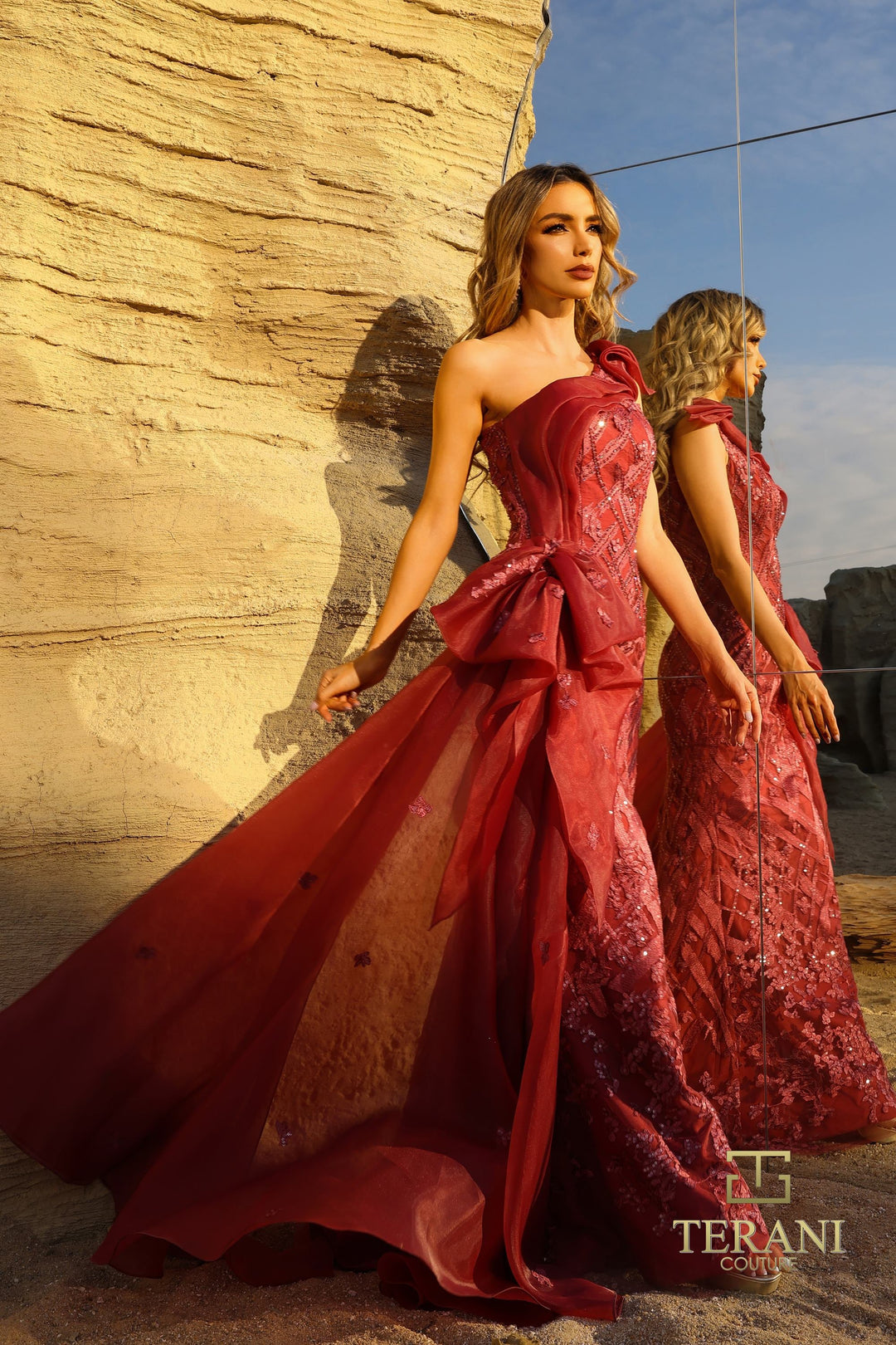 Terani 252GL5205 Prom Dress - Lavender | NewYorkDress Terani 252GL5205 Prom Dress - Lavender | NewYorkDress