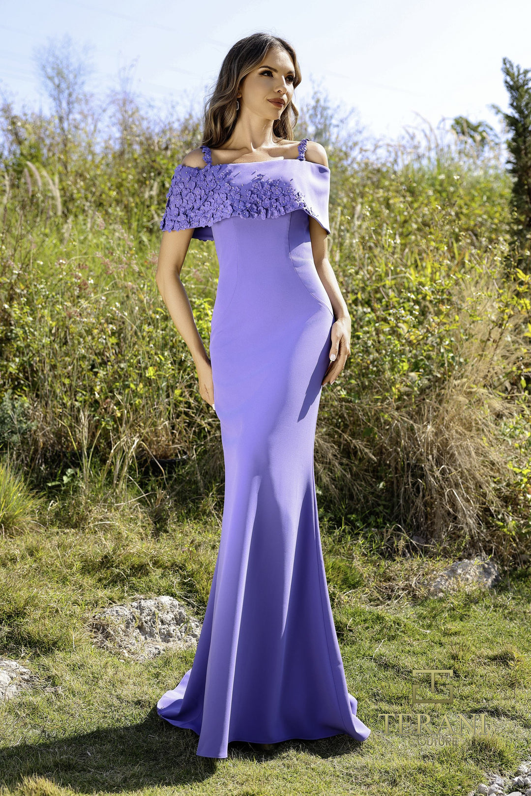 terani couture purple dress 262E7542 Terani Evenings
