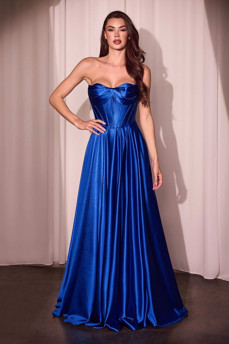 Ladivine CD378 Prom Dress - Royal
