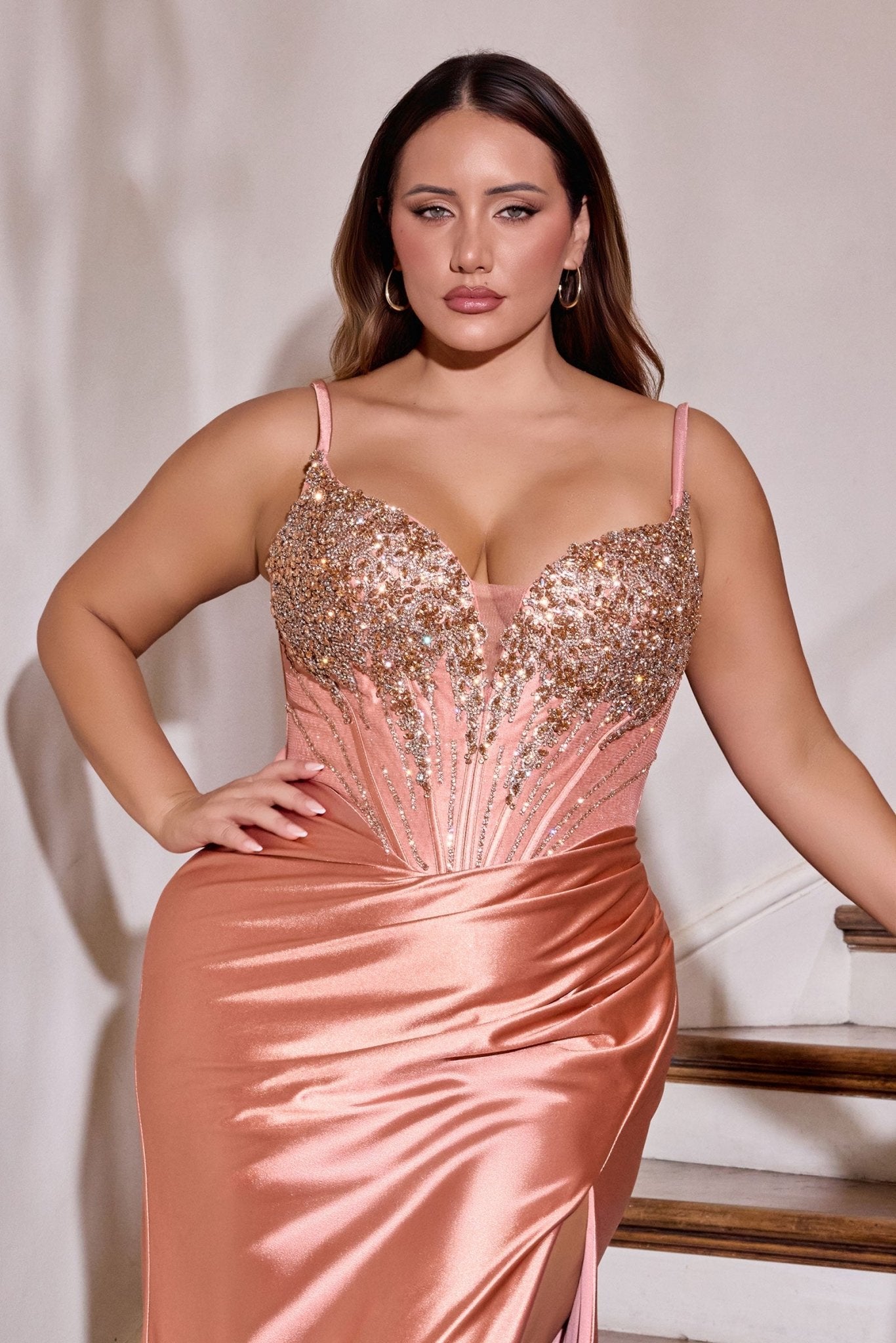 Ladivine CD729C Dress | FOSTANI