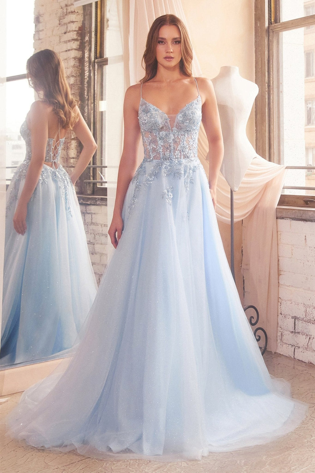 Cinderella D553 Dress - FOSTANI