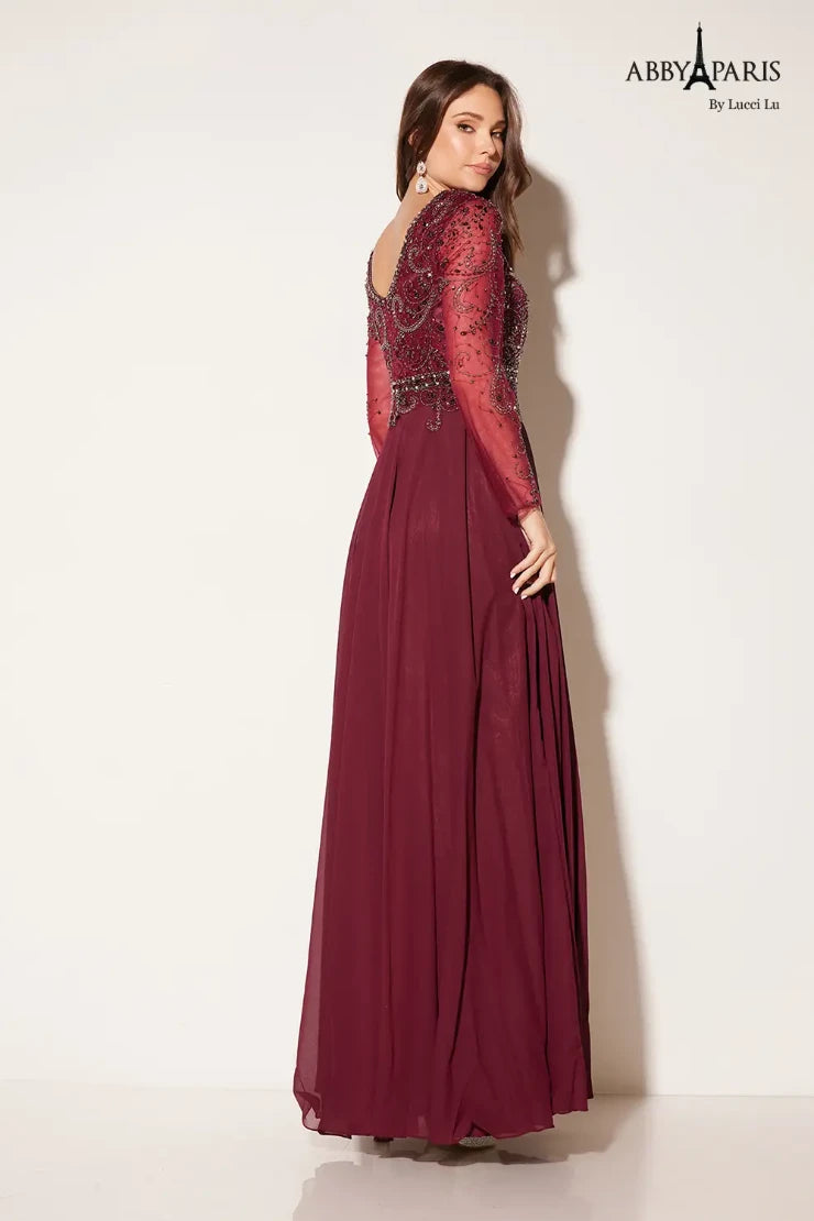 Abby Paris 96040W Dress - FOSTANI.com