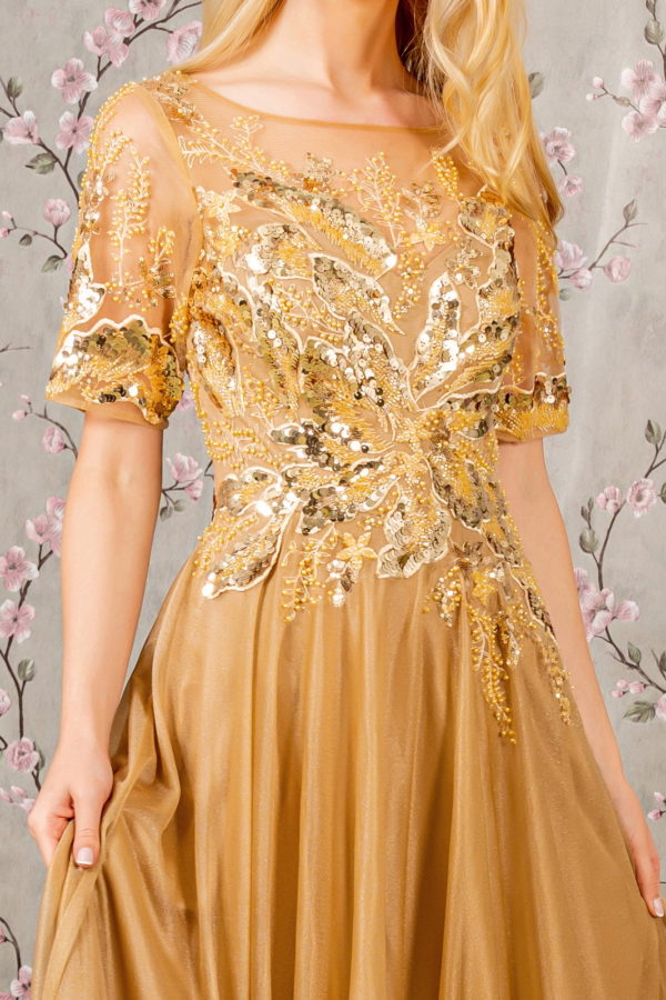 gloria formal sequin short dress Gloria Formal Sequin Short Dress