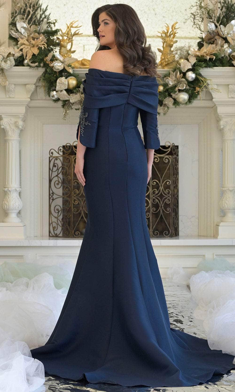 Marsoni MV1360 Prom Dress - Navy