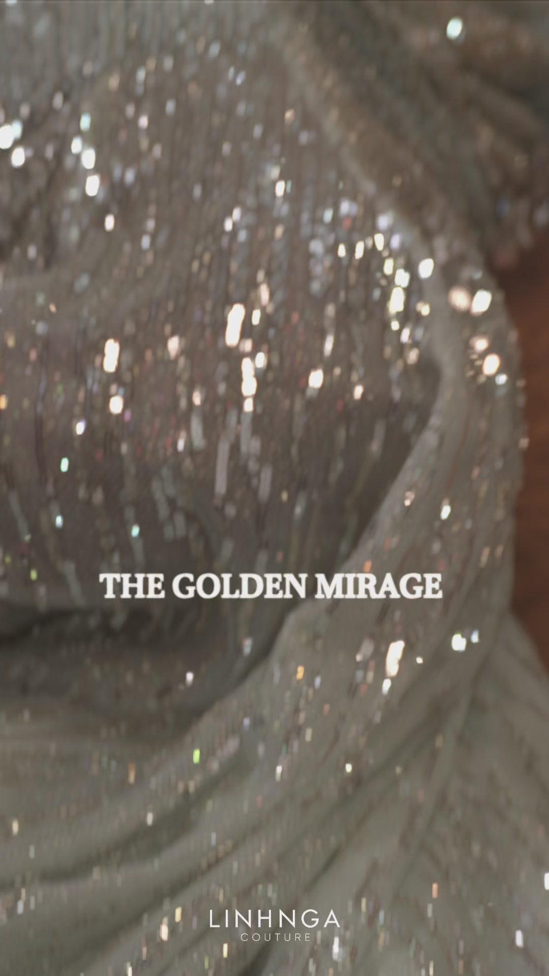 Linh Nga LMBCT350 Dress Couture Mermaid Gown