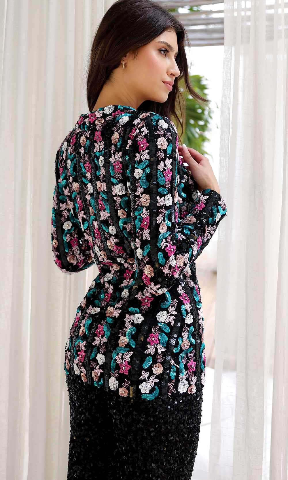 Primavera  4274 Two-Piece Pantsuit Dress