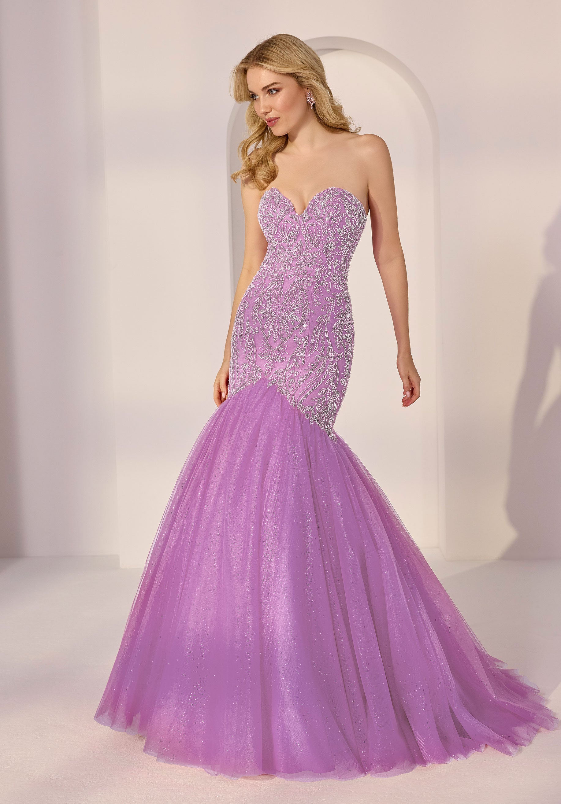 mori lee mermaid prom dress Morilee 47011