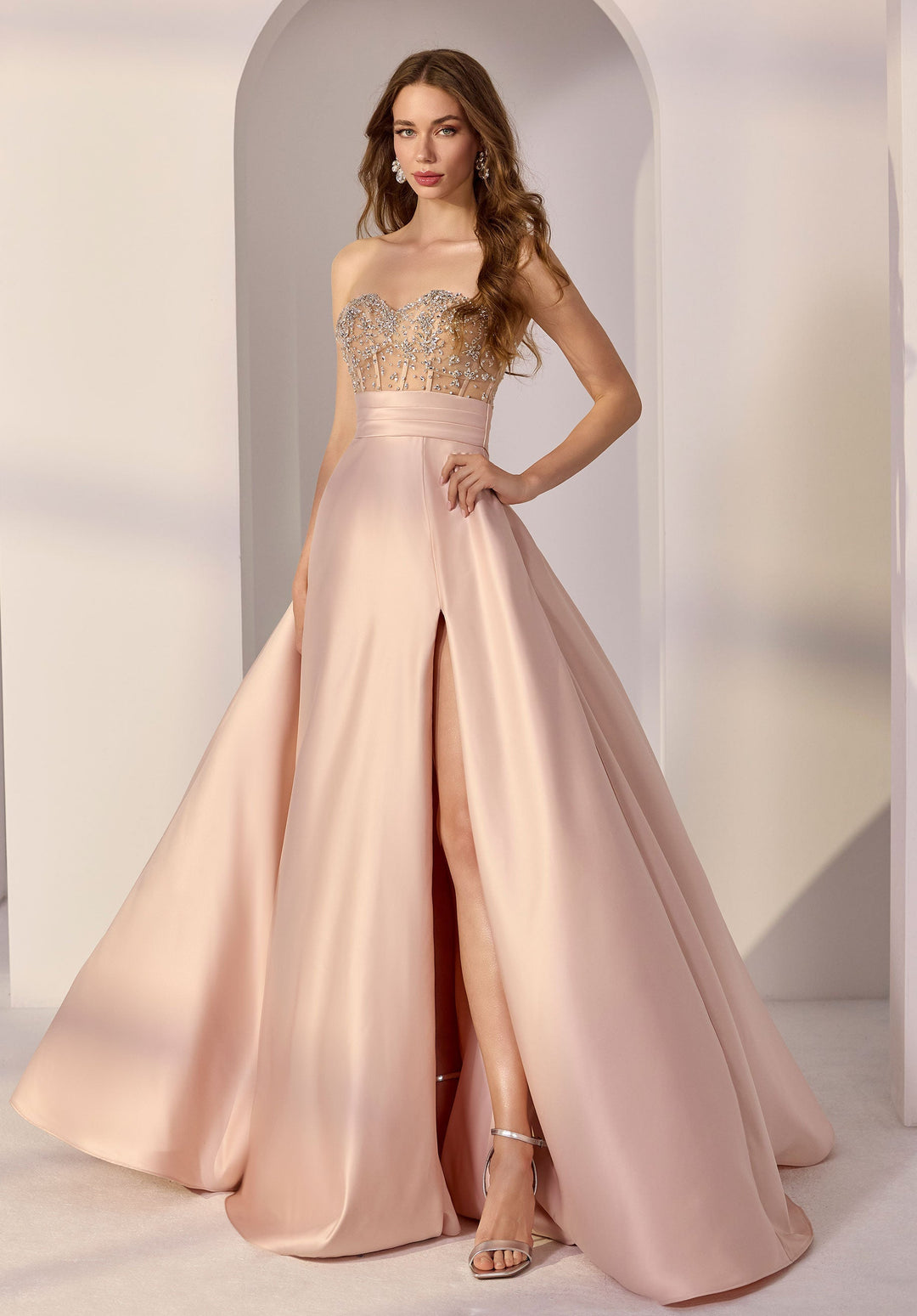 morilee satin dress 31246 Morilee Bridesmaids