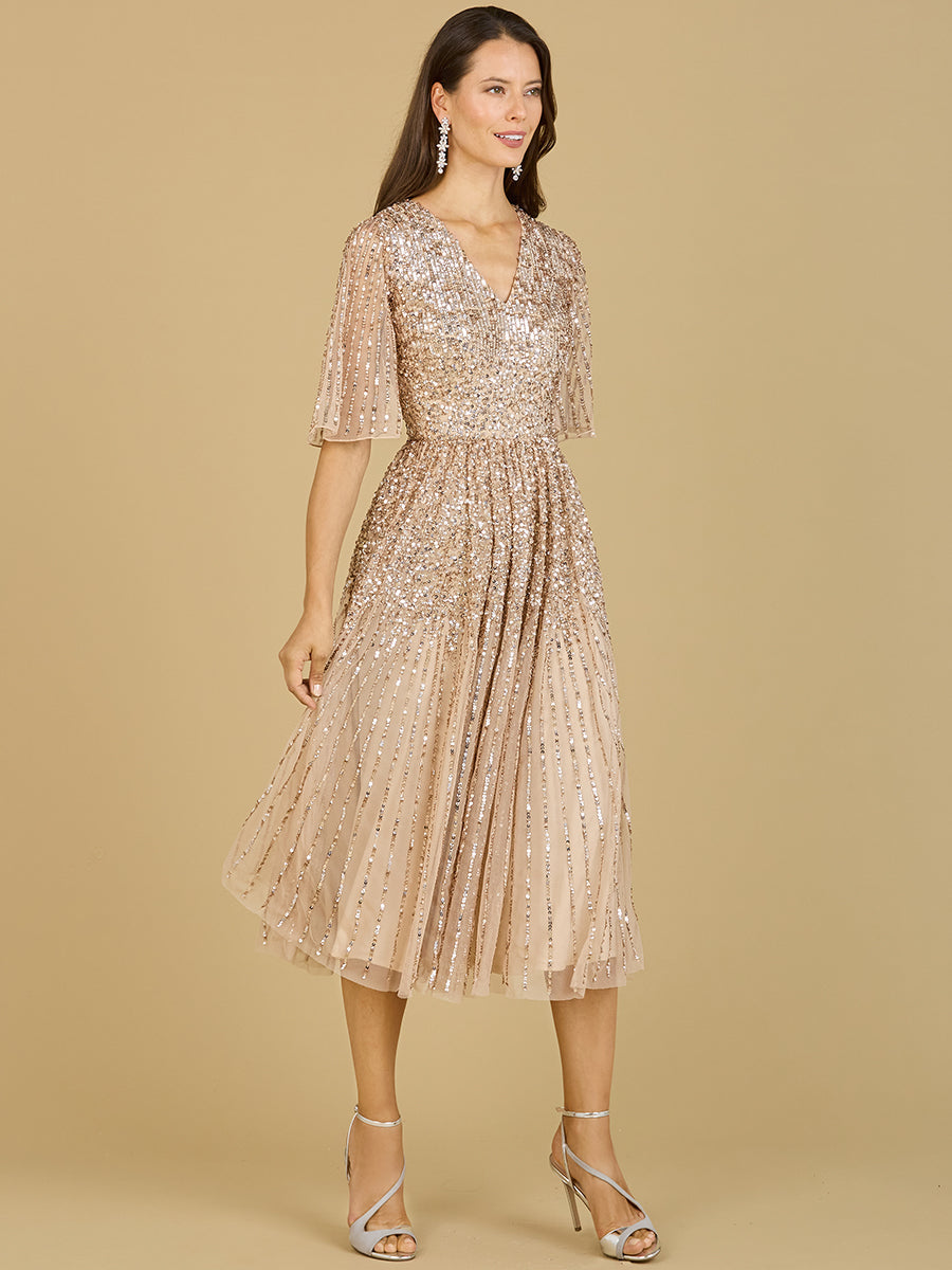 Lara 29221 Dress Champagne / 12
