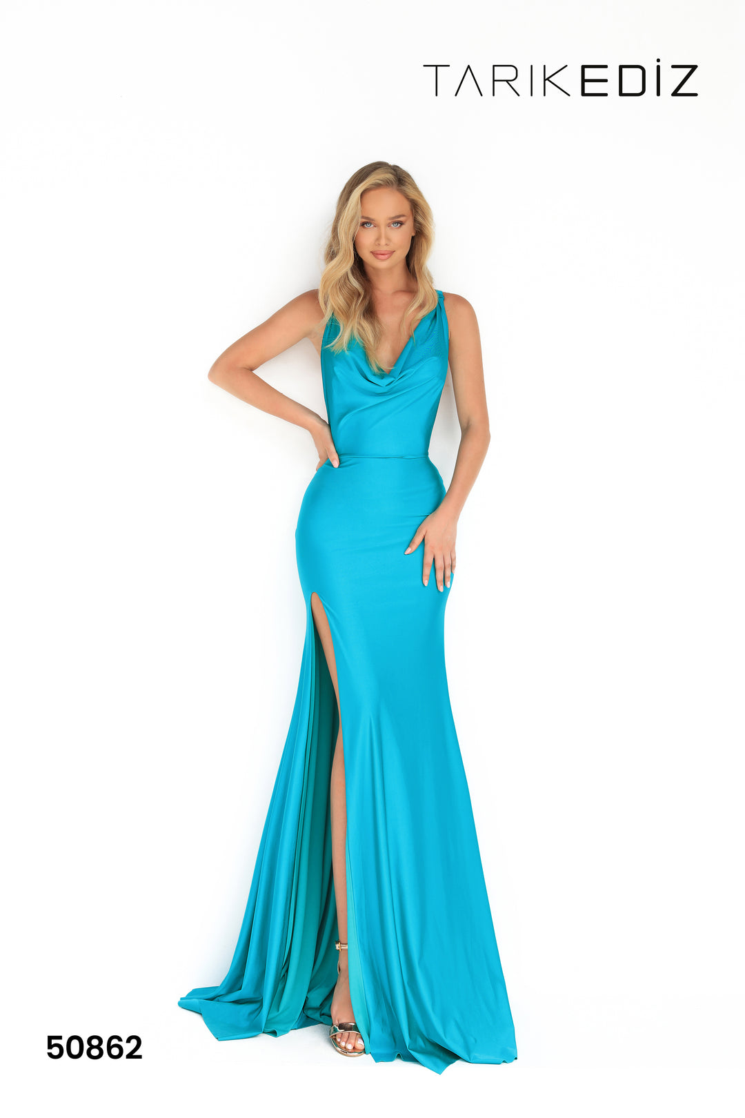 Tarik Ediz 50862 Dress - FOSTANI