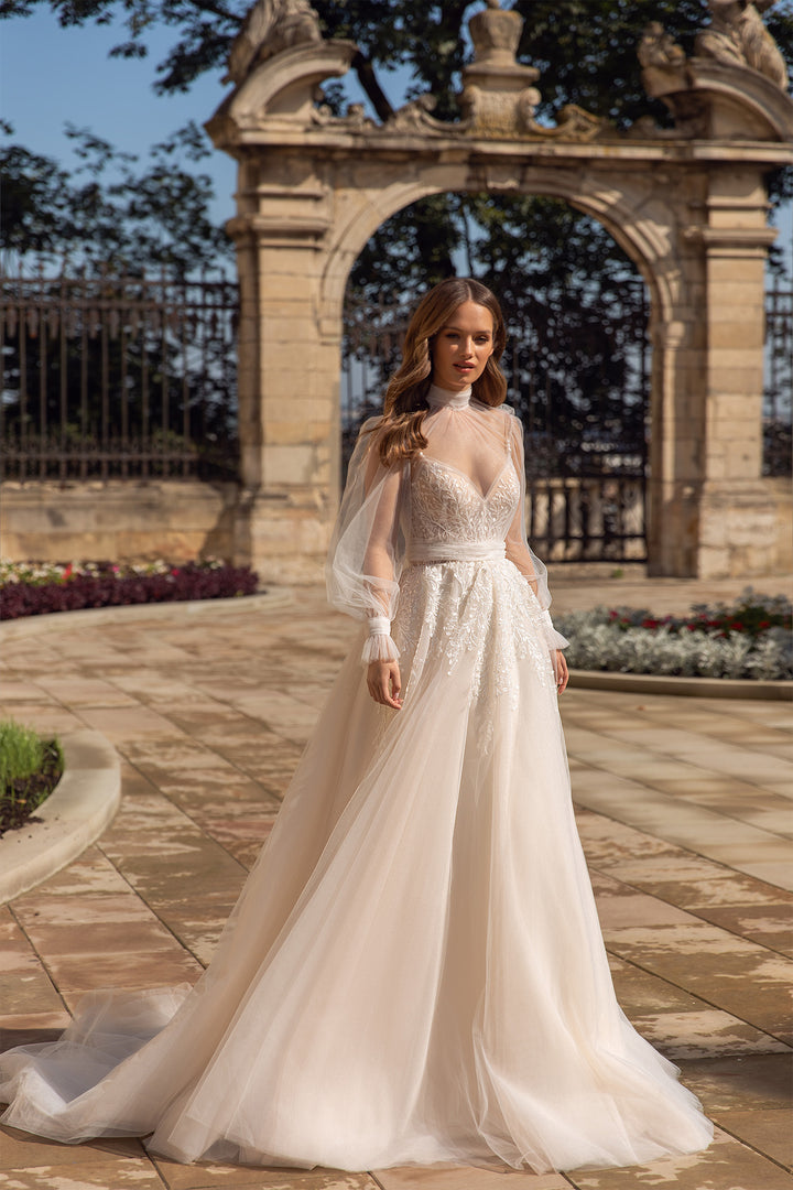 Maria Anette 5304 with Veil - FOSTANI