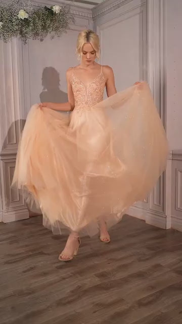 فستان سندريلا ديفاين CD0195
