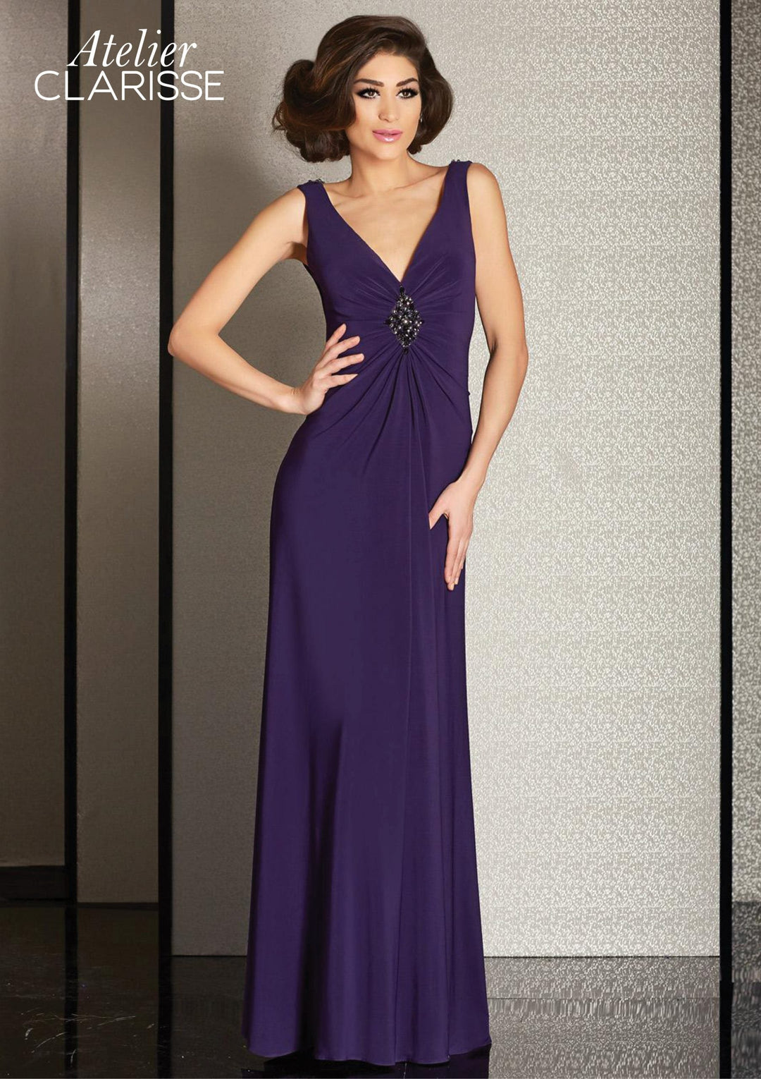 Clarisse M6252 Prom Dress - Eggplant | NewYorkDress Clarisse M6252 Prom Dress - Eggplant | NewYorkDress