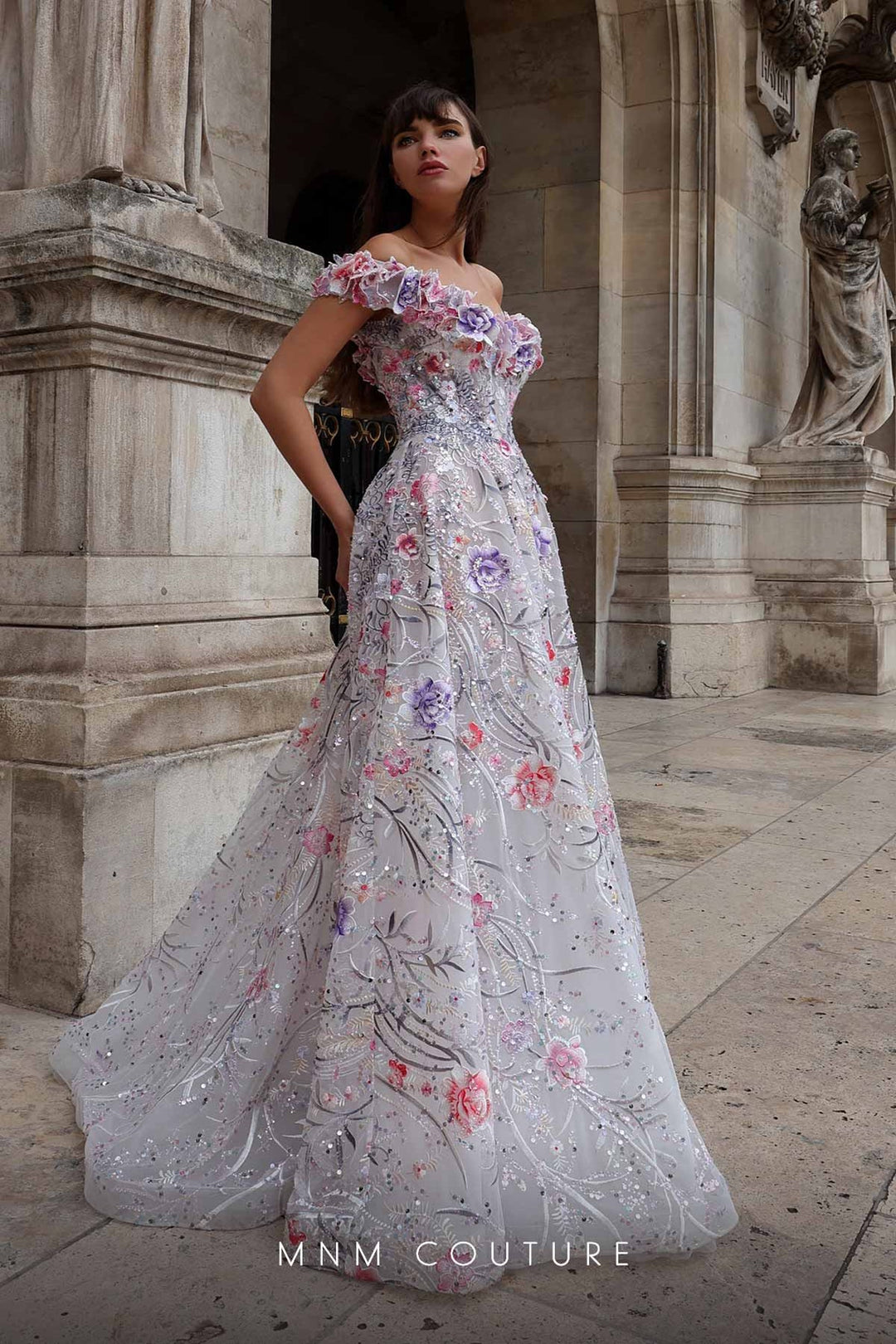 MNM Couture K4013 Dress - FOSTANI