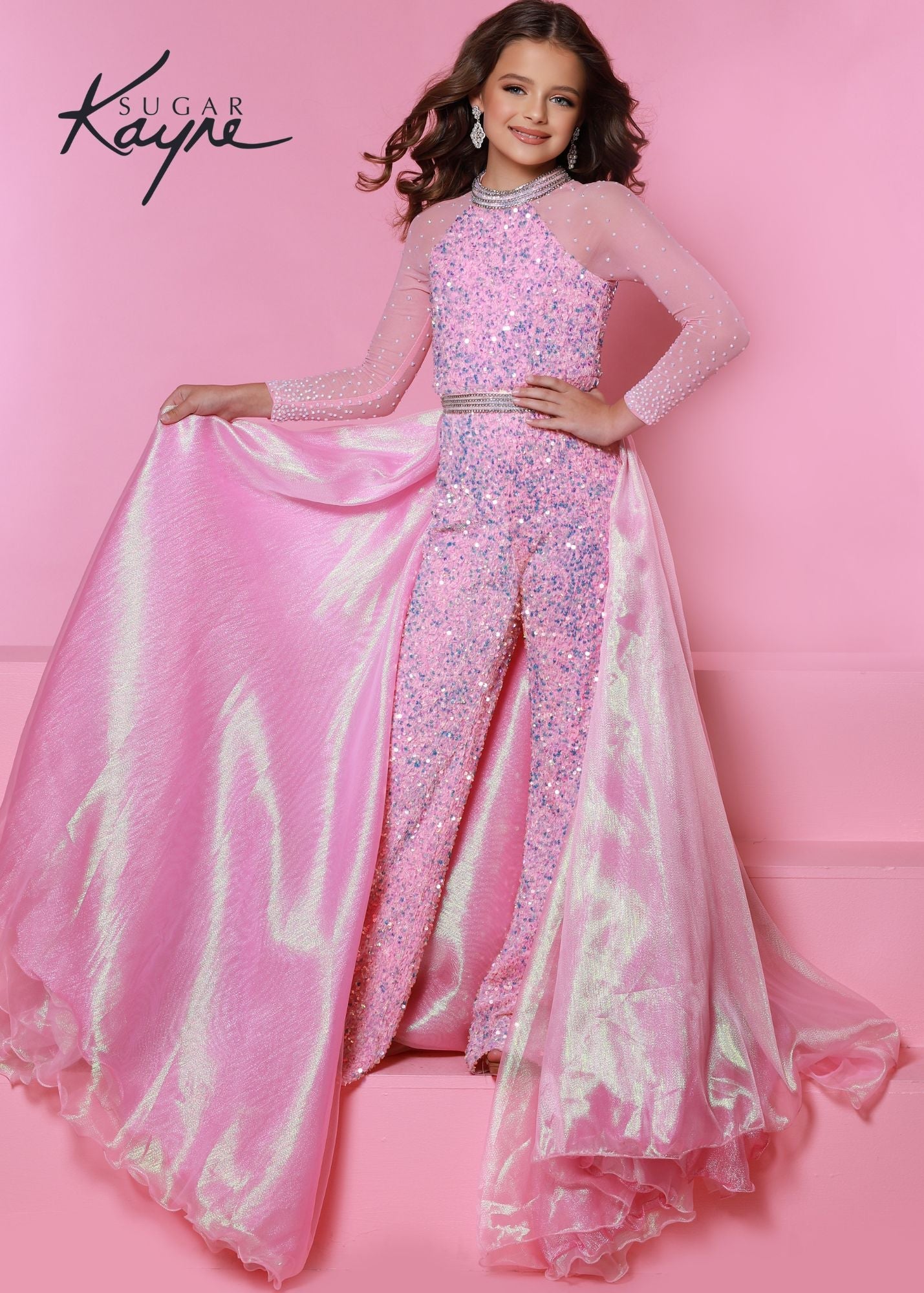 Cotton Candy Pageant Dress