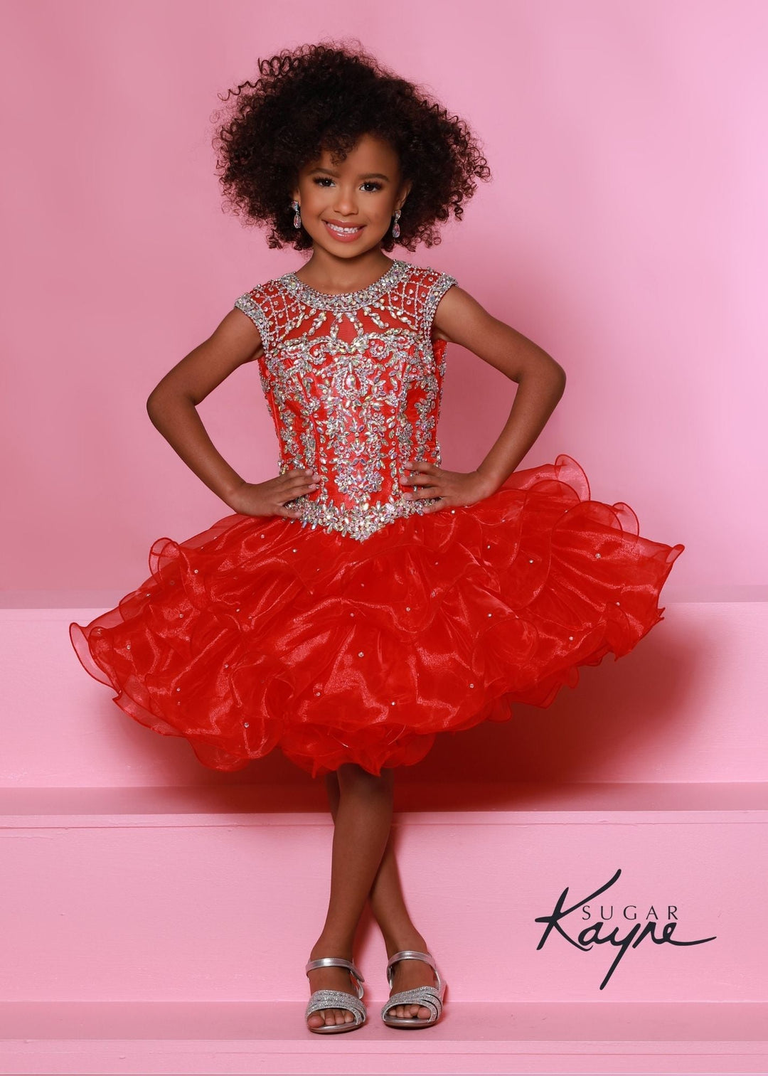 Sugar Kayne C210 kids Dress Red / 6M Sugar Kayne C210 kids Dress Red / 6M