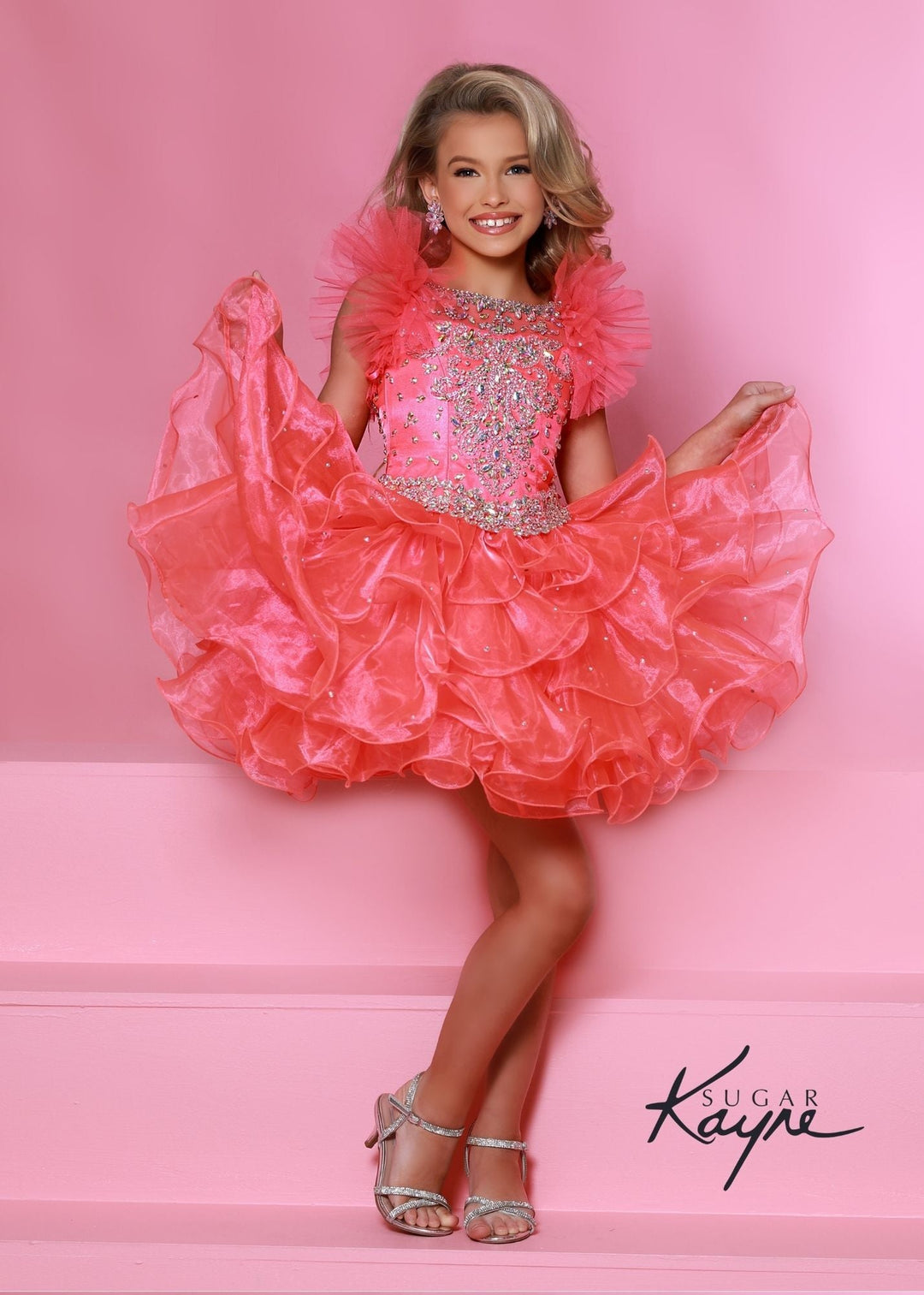 short ruffle cupcake dress Tube Ruffle Dress